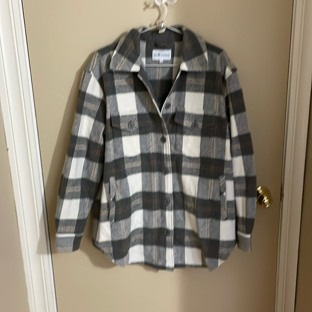 DKR, Plaid Shacket, M
